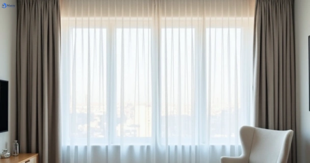 Freshly steam cleaned curtains in spotswood-vic QLD